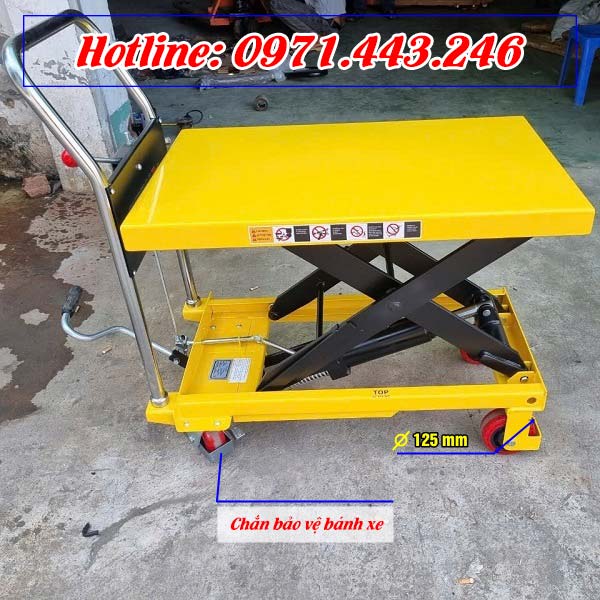 Bàn nâng thủy lực 500kg PT500B