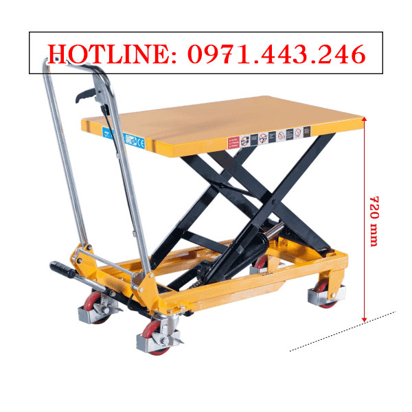 Bàn nâng thủy lực 150kg