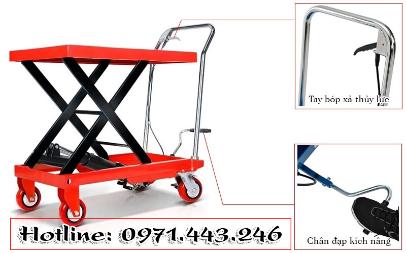 Xe nâng mặt bàn 300kg