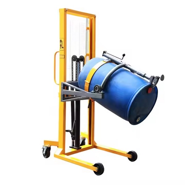 Xe nâng quay đổ phi nhựa DA450