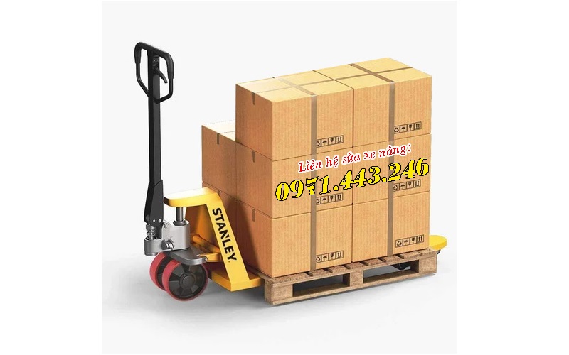 Lệch càng nâng do nâng nâng hàng không cân xứng