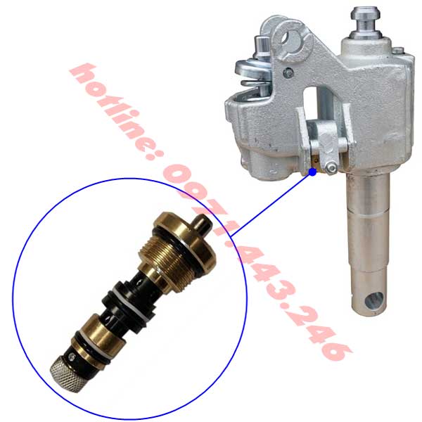 van xả xe nâng tay thấp