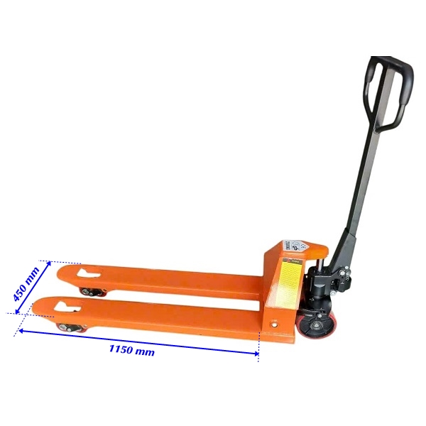 Xe nâng tay thấp háng hẹp 450 mm