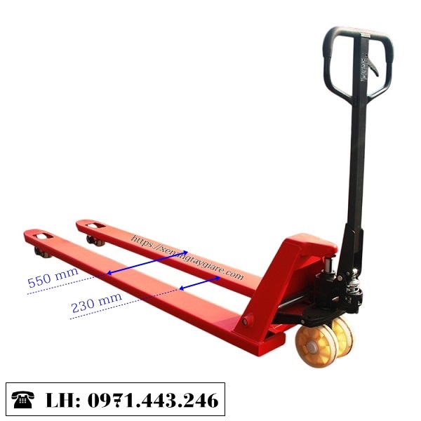 Xe nâng tay thấp CBY-LC25 càng hẹp