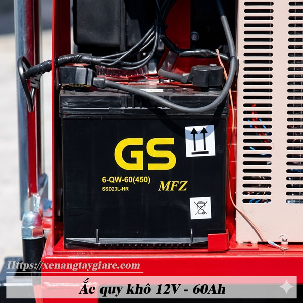 Ắc quy xe nâng bán tự động 400kg