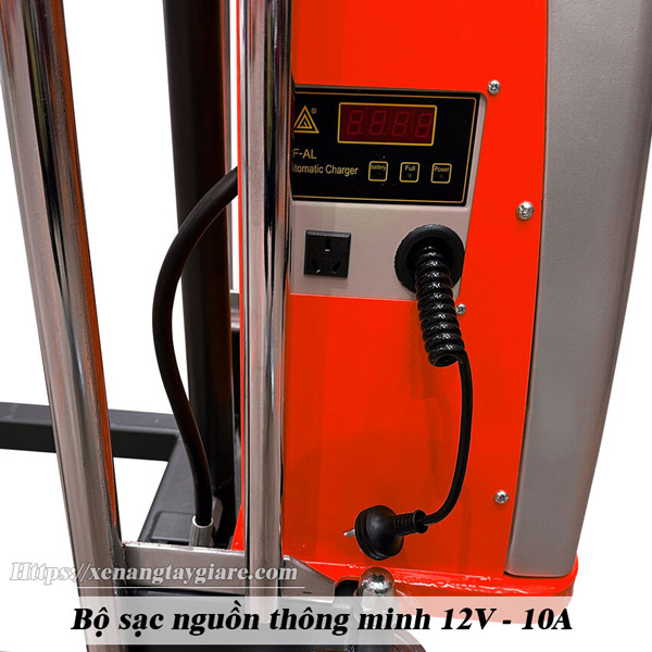 Bộ sạc trên xe nâng bán tự động 400kg