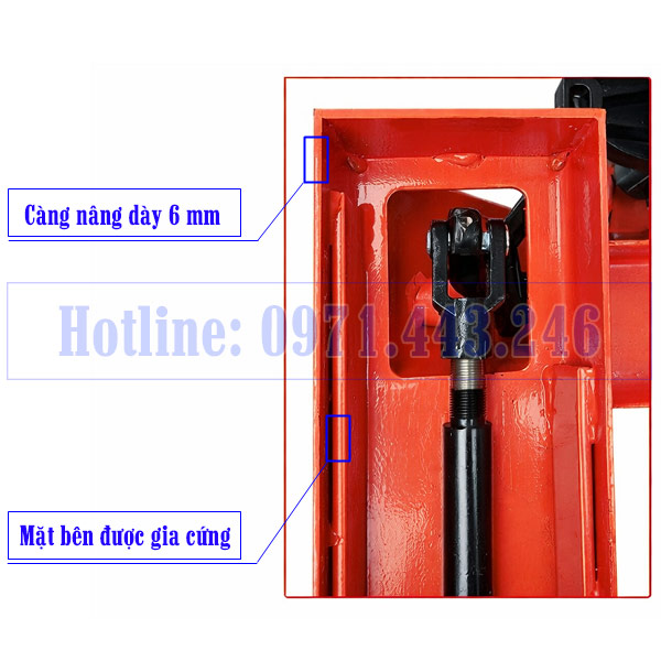 Càng xe nâng tay 5 tấn