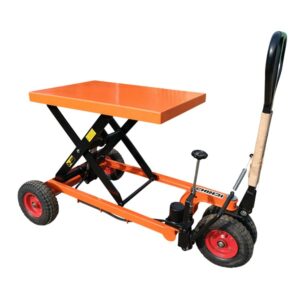 Bàn nâng 500kg bánh hơi 30cm