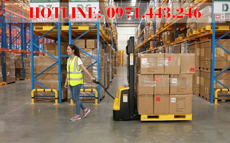 Xe nâng điện đi bộ lái WS15H-3000