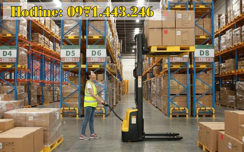 Xe nâng điện WS15H nâng cao 3000 mm