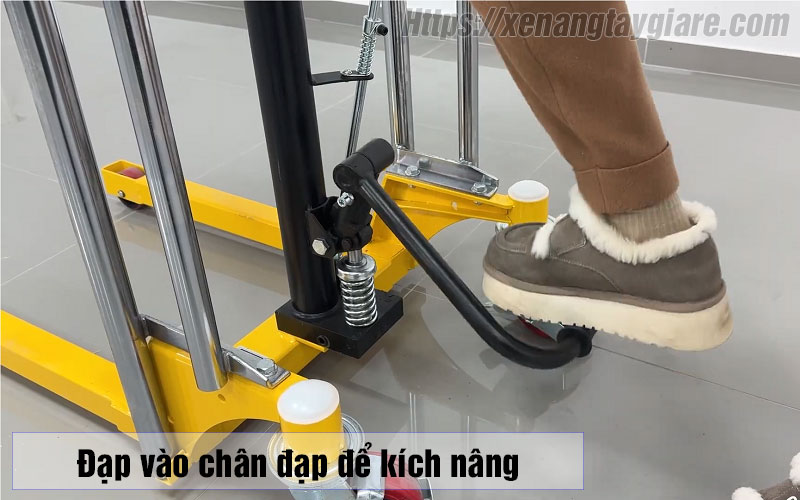 Chân đạp xe nâng tay 400kg PS400-1500