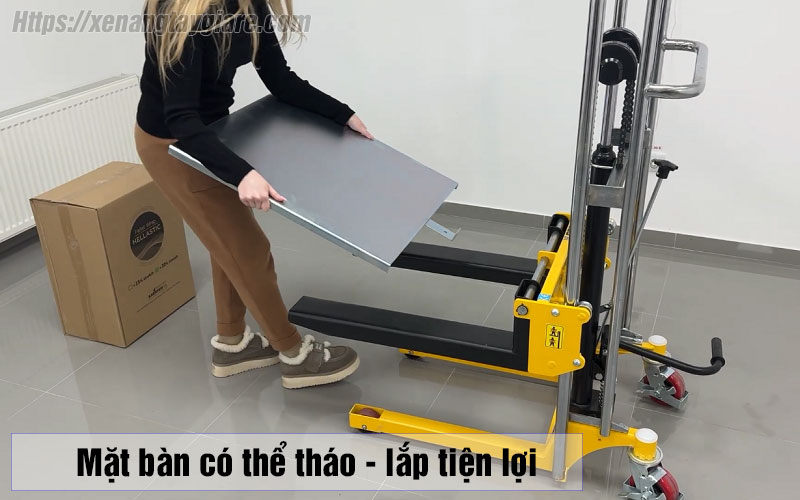 Mặt bàn xe nâng tay 400kg PS400-1500