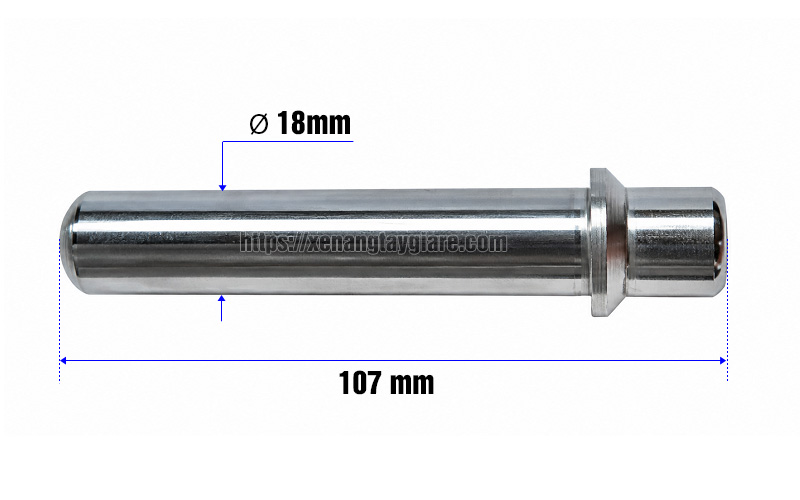 Kích thước ty bơm nhỏ xe nâng tay
