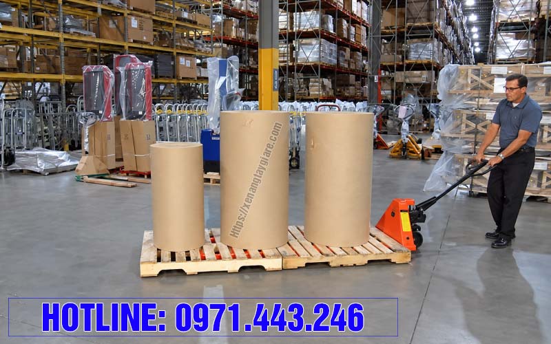 Xe nâng tay thấp càng dài 1800mm CBY-LC3.0