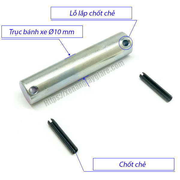 Chốt pin bánh xe nâng